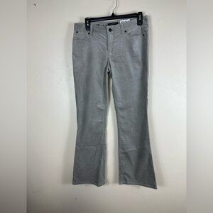 Talbots 6 petite  light grey boot cut 16”waist inseam30 rise 8-1/2 soft pre worn